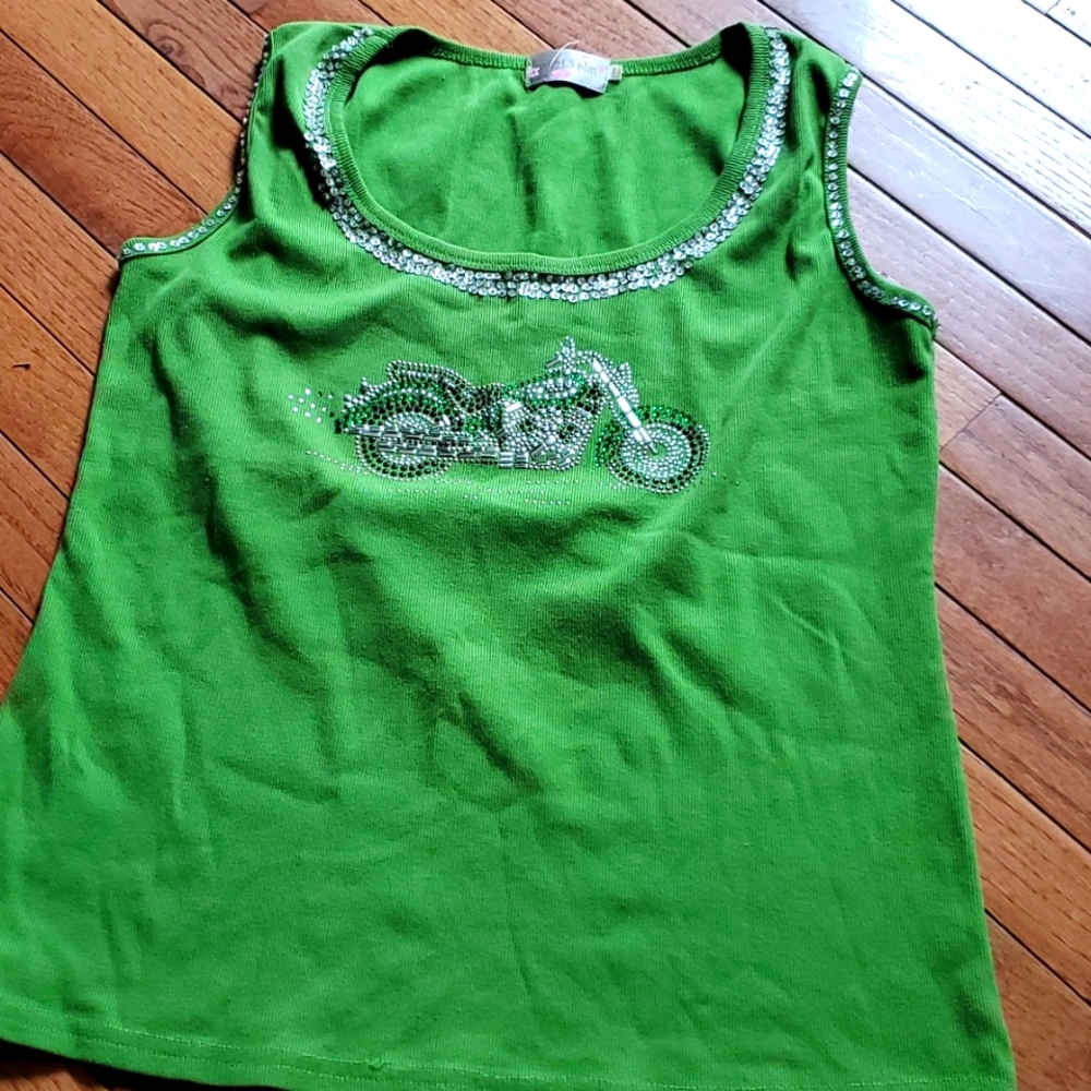 Lime green Motorcycle T-Shirt